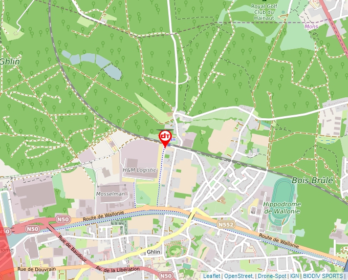 Carte Géoportail pour les drones de loisir