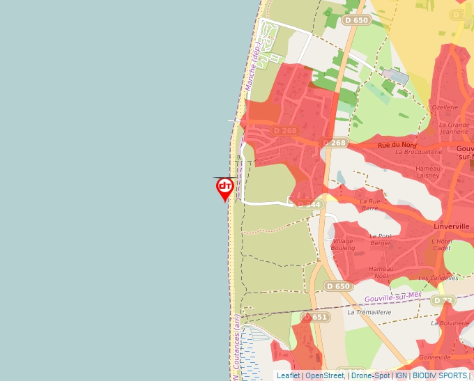 Carte Géoportail pour les drones de loisir