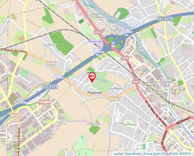 Carte Géoportail pour les drones de loisir