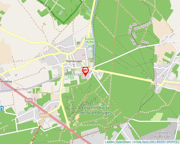 Carte Géoportail pour les drones de loisir