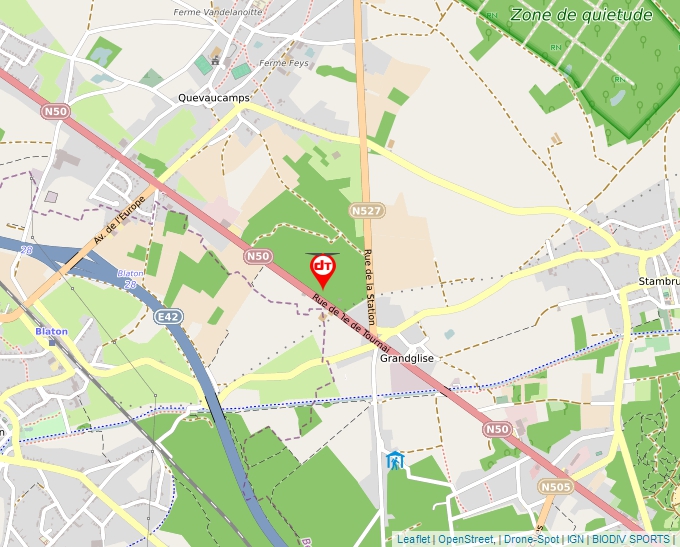 Carte Géoportail pour les drones de loisir