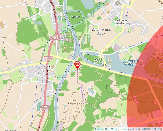 Carte Géoportail pour les drones de loisir