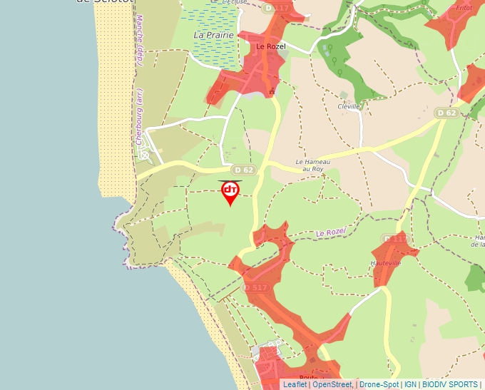 Carte Géoportail pour les drones de loisir