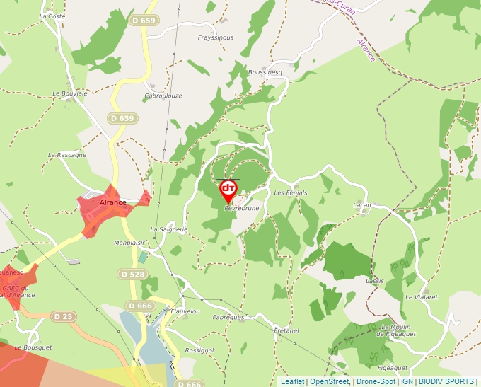 Carte Géoportail pour les drones de loisir