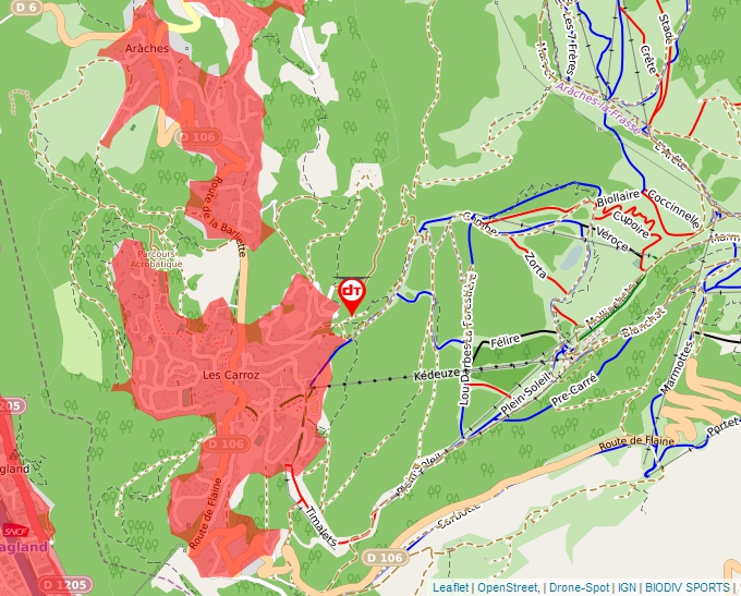 Carte Géoportail pour les drones de loisir