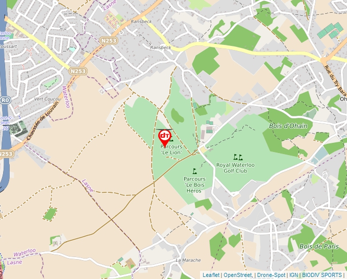 Carte Géoportail pour les drones de loisir