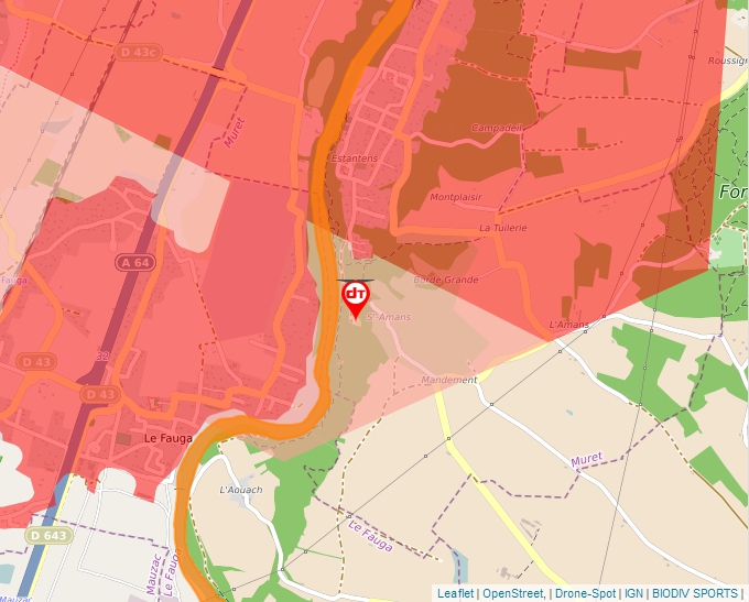 Carte Géoportail pour les drones de loisir