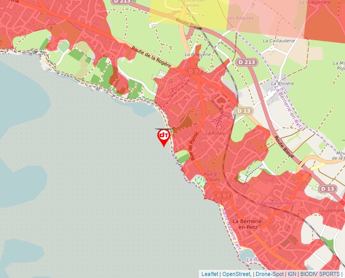 Carte Géoportail pour les drones de loisir