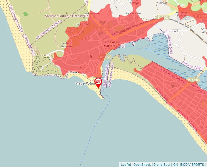 Carte Géoportail pour les drones de loisir