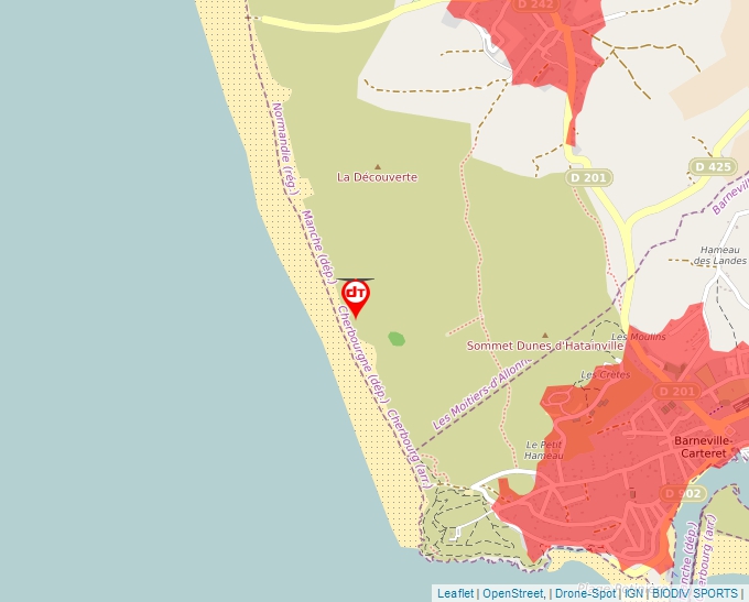 Carte Géoportail pour les drones de loisir