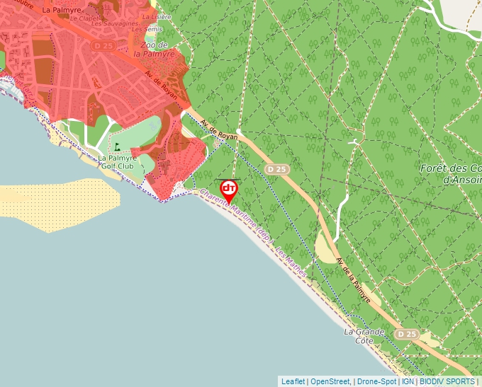 Carte Géoportail pour les drones de loisir