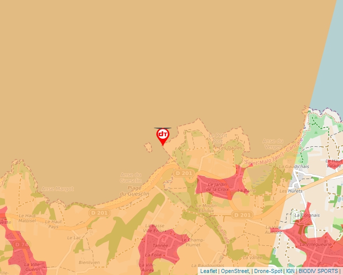 Carte Géoportail pour les drones de loisir
