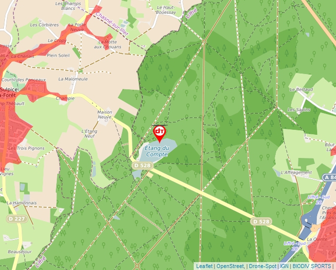 Carte Géoportail pour les drones de loisir