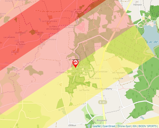 Carte Géoportail pour les drones de loisir