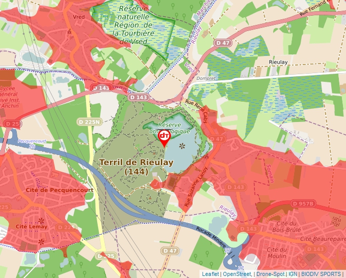 Carte Géoportail pour les drones de loisir
