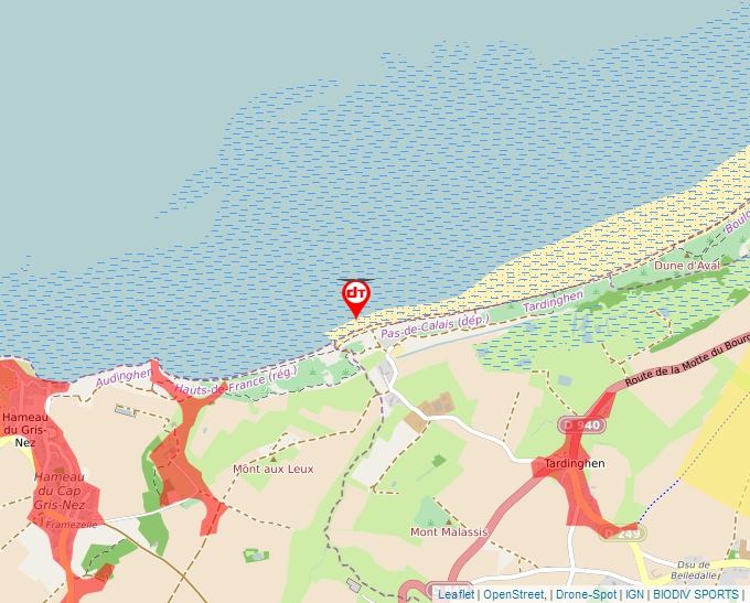 Carte Géoportail pour les drones de loisir