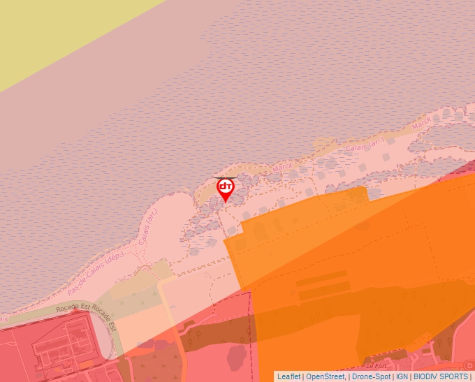 Carte Géoportail pour les drones de loisir
