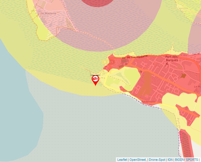 Carte Géoportail pour les drones de loisir