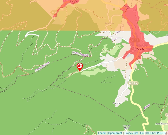 Carte Géoportail pour les drones de loisir