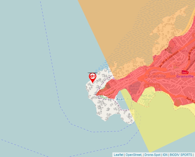 Carte Géoportail pour les drones de loisir