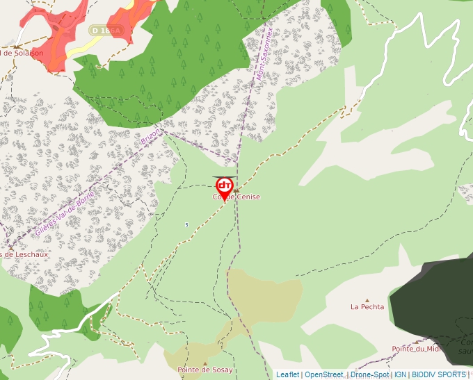 Carte Géoportail pour les drones de loisir