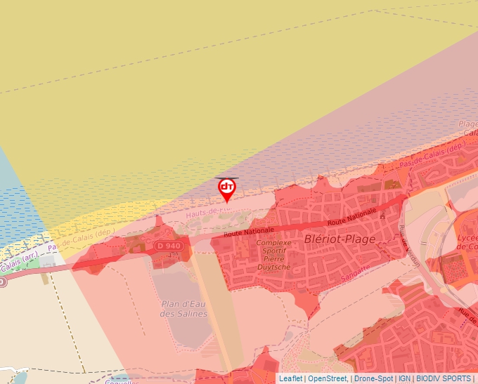 Carte Géoportail pour les drones de loisir