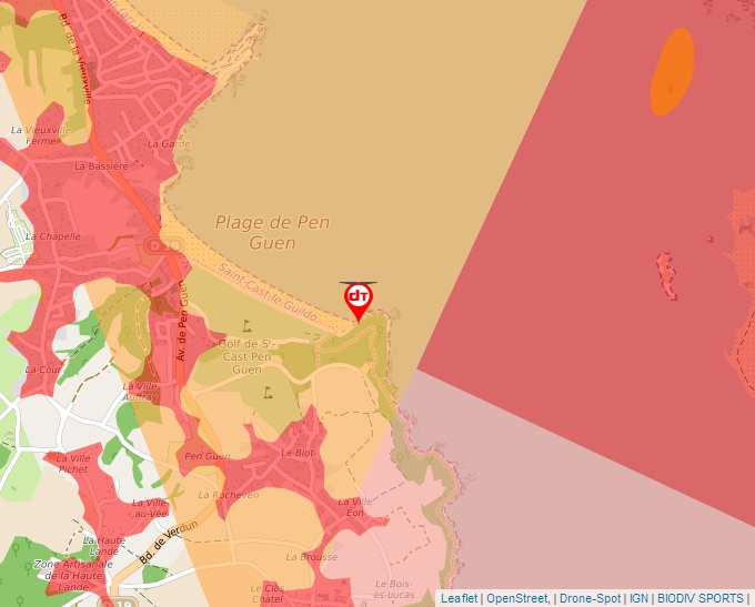 Carte Géoportail pour les drones de loisir