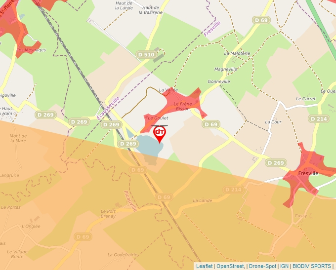 Carte Géoportail pour les drones de loisir