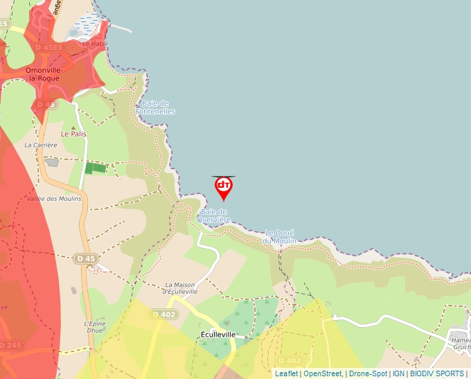 Carte Géoportail pour les drones de loisir