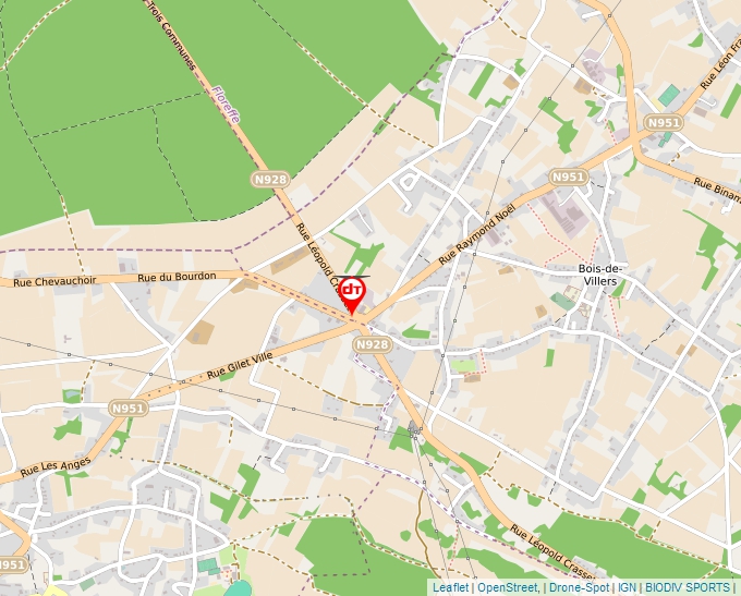 Carte Géoportail pour les drones de loisir