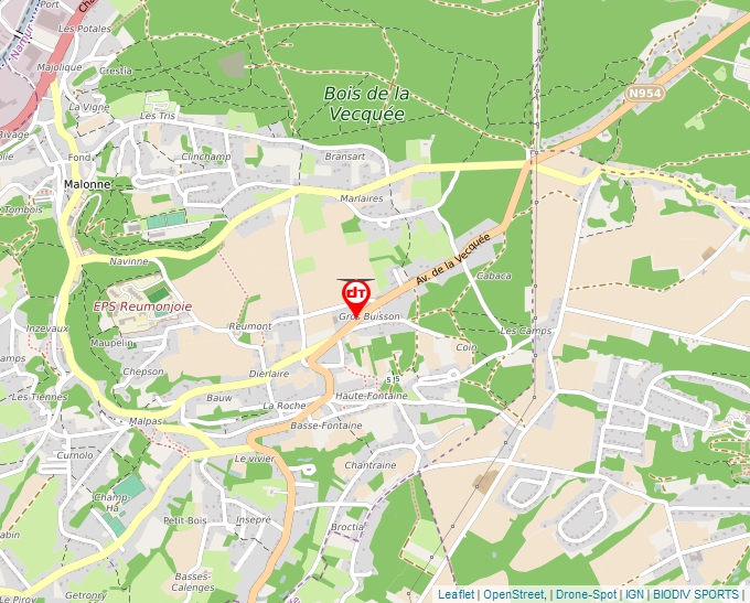 Carte Géoportail pour les drones de loisir