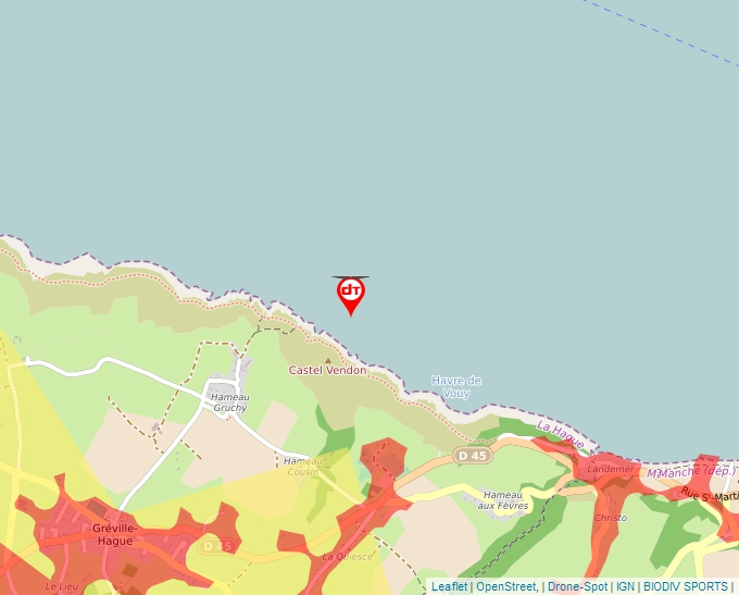 Carte Géoportail pour les drones de loisir