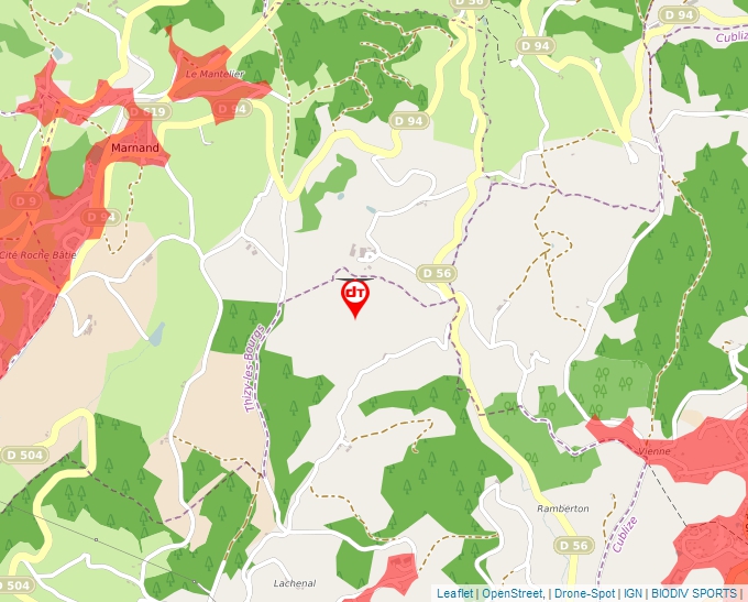 Carte Géoportail pour les drones de loisir