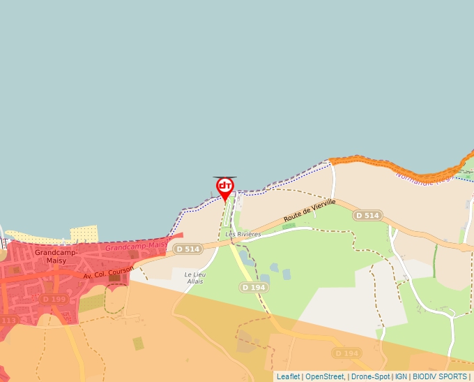 Carte Géoportail pour les drones de loisir