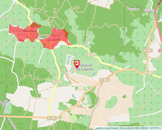 Carte Géoportail pour les drones de loisir