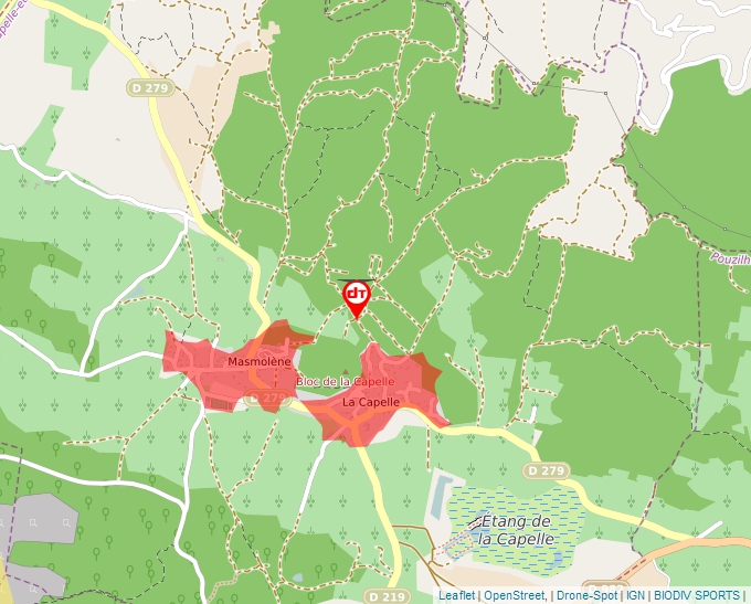 Carte Géoportail pour les drones de loisir