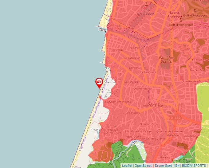 Carte Géoportail pour les drones de loisir