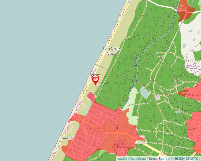 Carte Géoportail pour les drones de loisir