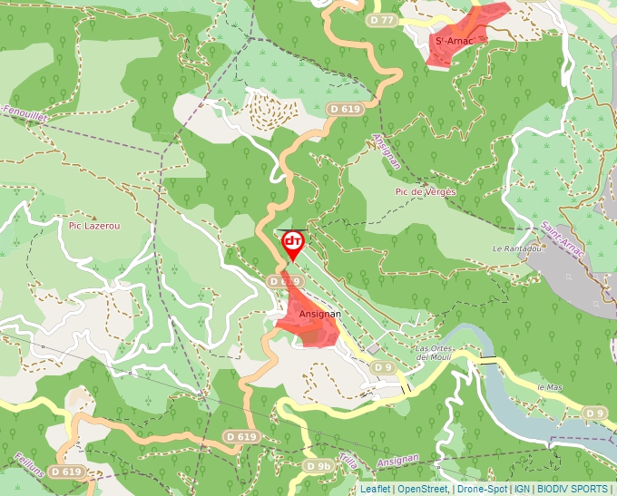 Carte Géoportail pour les drones de loisir
