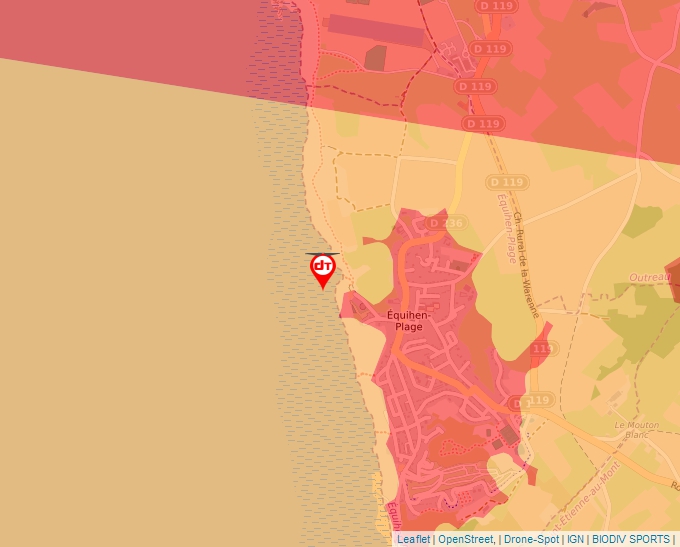 Carte Géoportail pour les drones de loisir