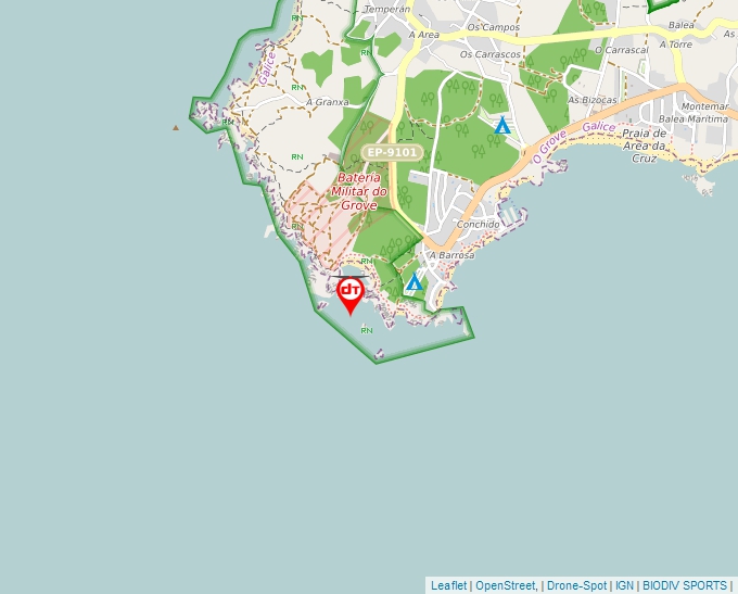 Carte Géoportail pour les drones de loisir