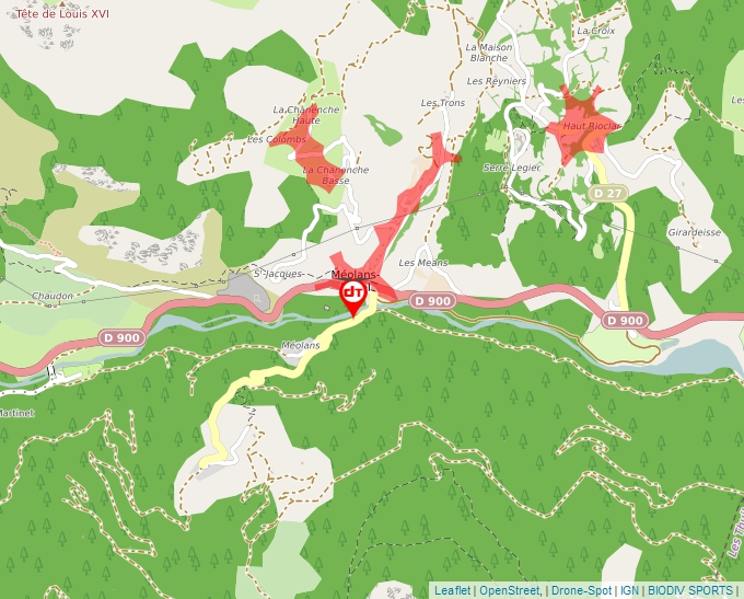 Carte Géoportail pour les drones de loisir