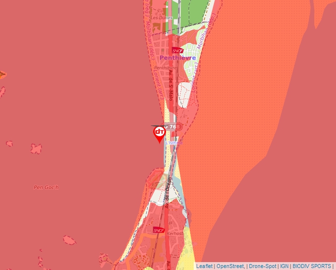 Carte Géoportail pour les drones de loisir