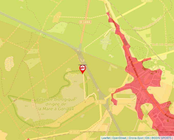 Carte Géoportail pour les drones de loisir