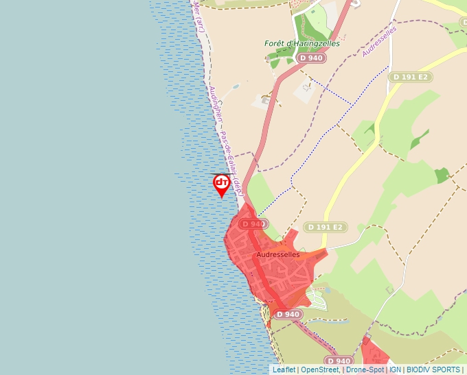 Carte Géoportail pour les drones de loisir