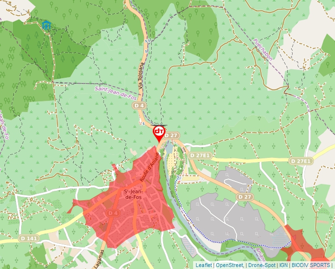 Carte Géoportail pour les drones de loisir