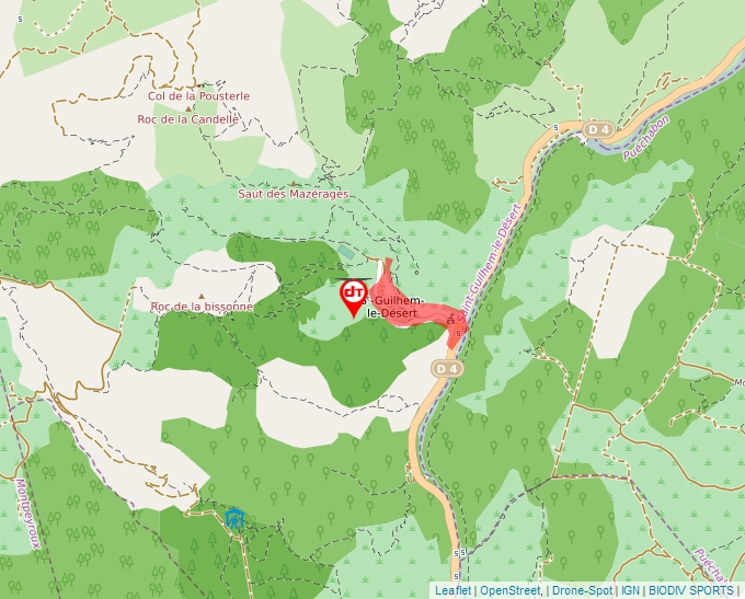 Carte Géoportail pour les drones de loisir
