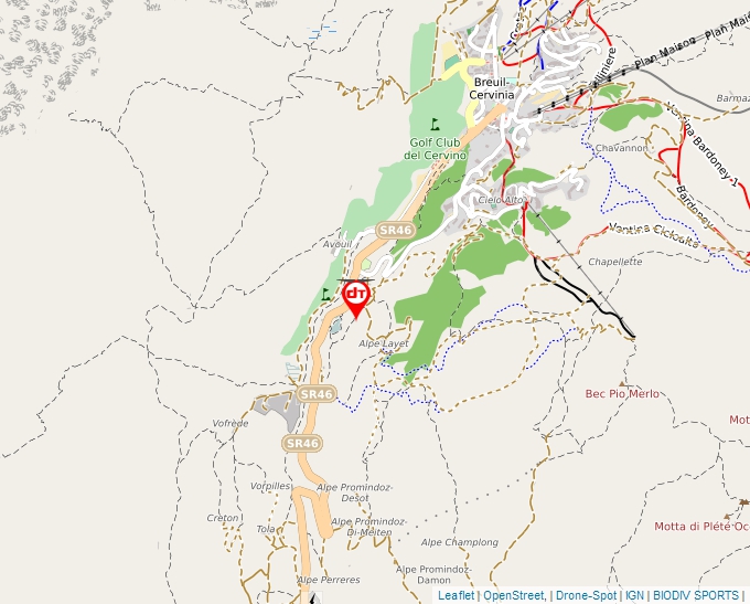Carte Géoportail pour les drones de loisir