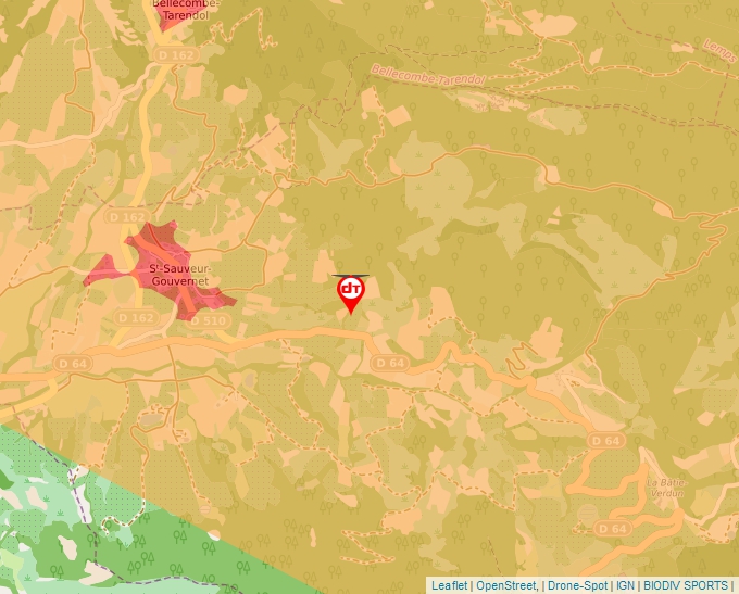 Carte Géoportail pour les drones de loisir