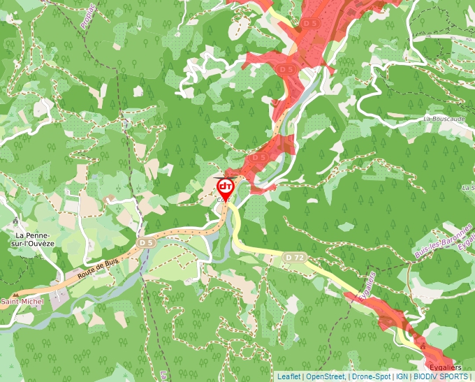 Carte Géoportail pour les drones de loisir